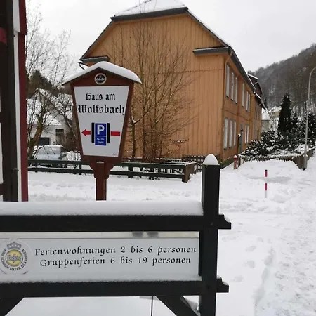 شقة Haus Am Wolfsbach Gruppenunterkunft